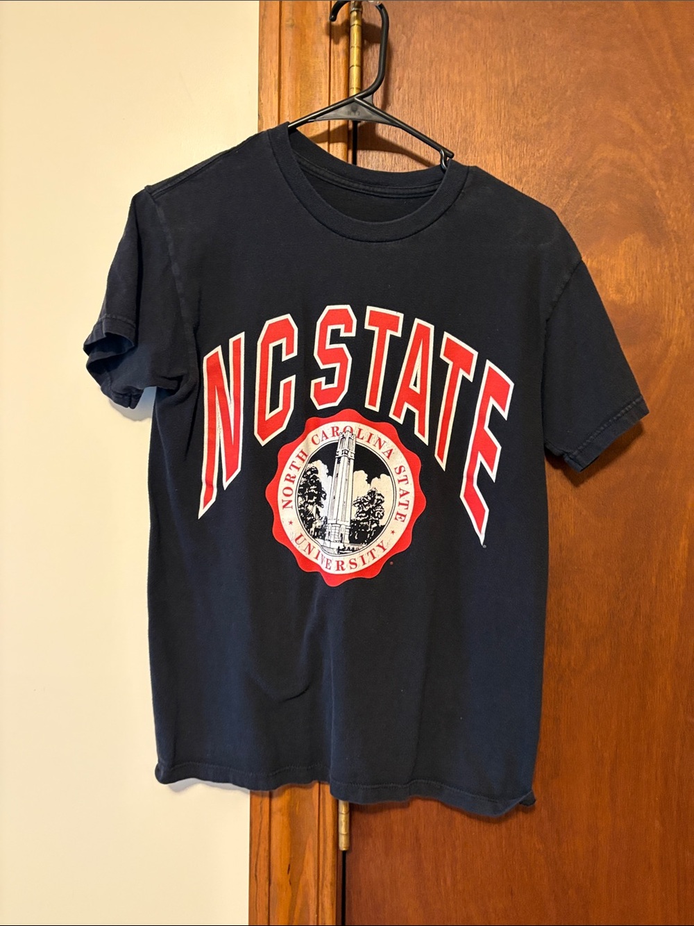 STATE Black Graphic Tee - Collegiate Short Sleeve Shirt